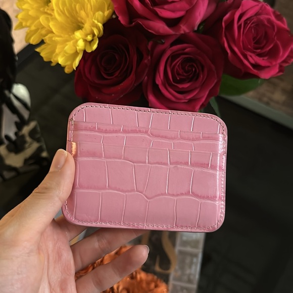 Light Pink Balenciaga Cardholder - Picture 3 of 5